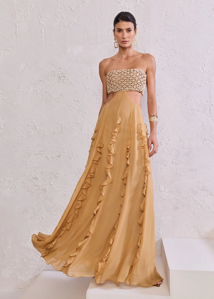 Long Chiffon Dress