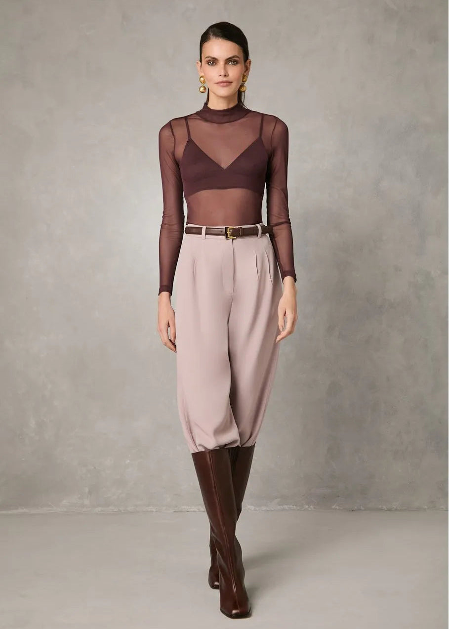 Tailored Straight Pants