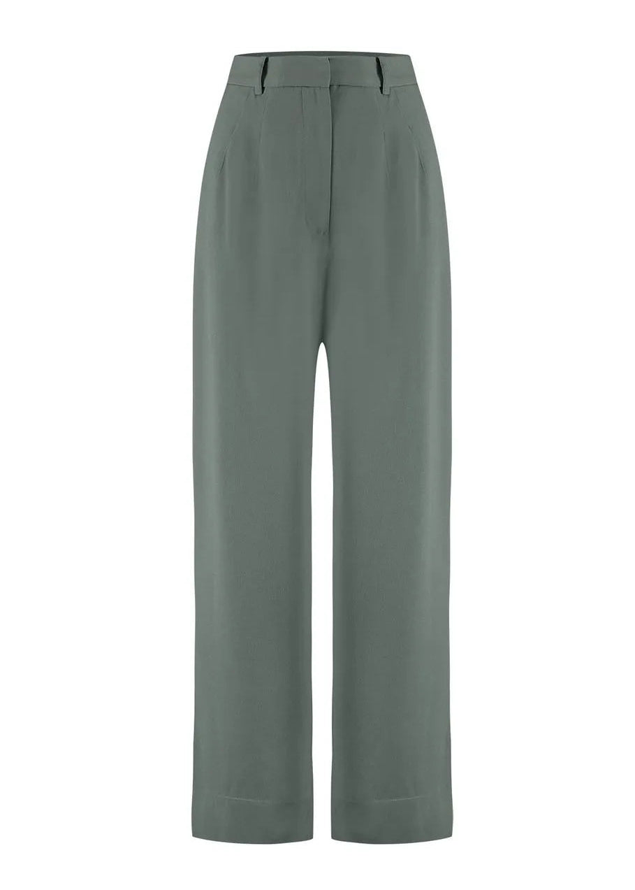 Tailored Straight Pants