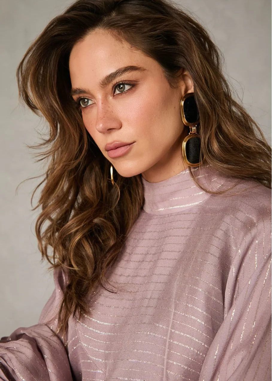 Long Sleeve Ruffle Blouse