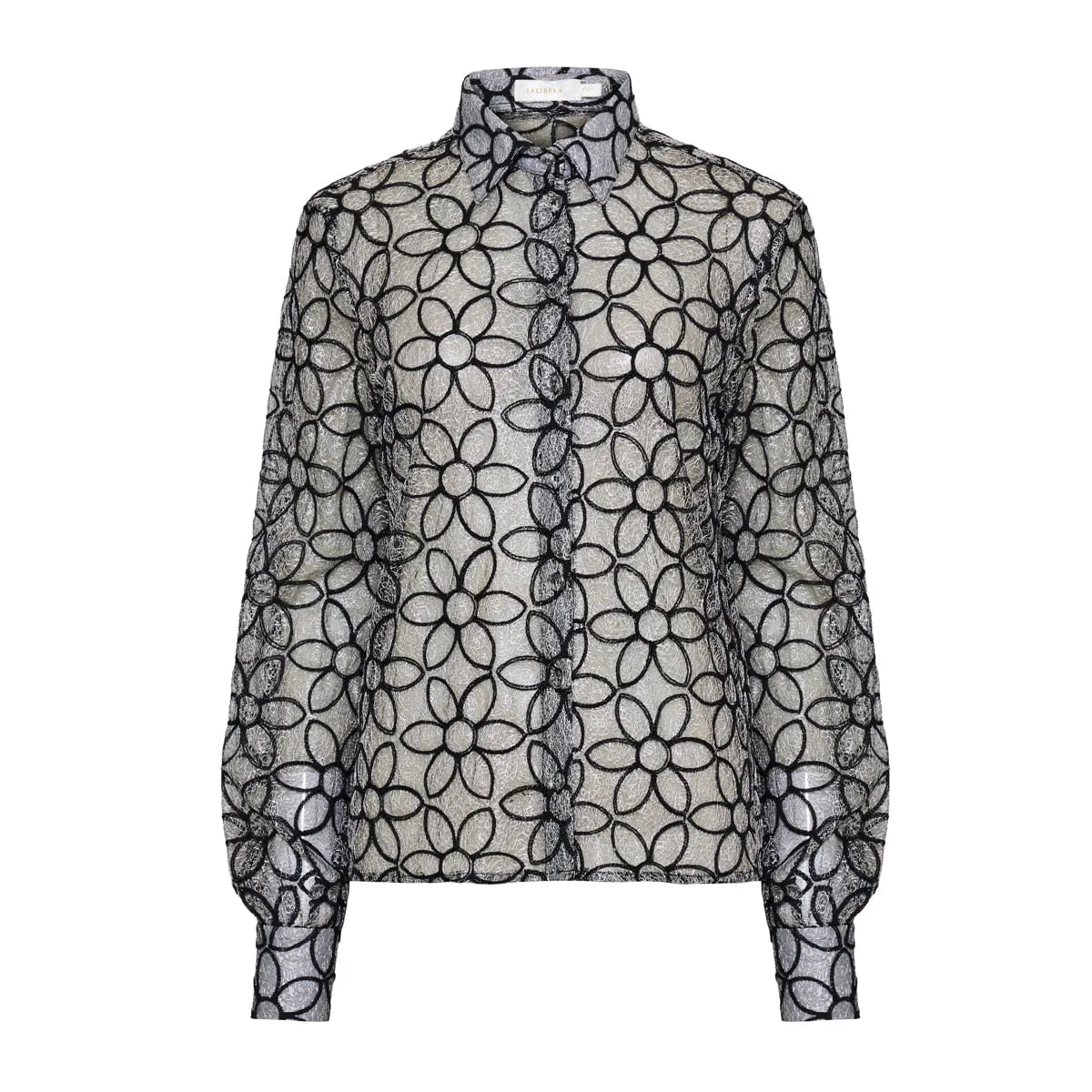 Flower Sheer Shirt