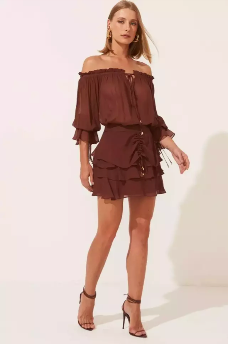 Ruffled Skirt