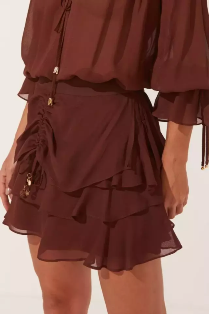 Ruffled Skirt