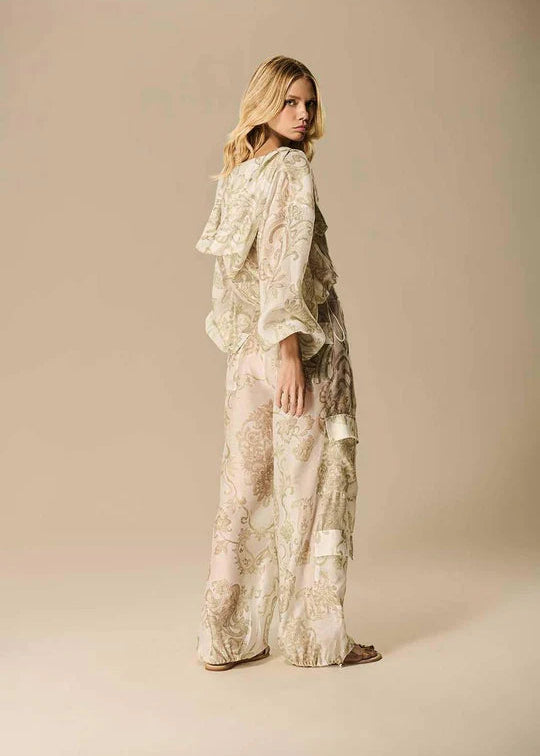 Paisley Organza Jacket