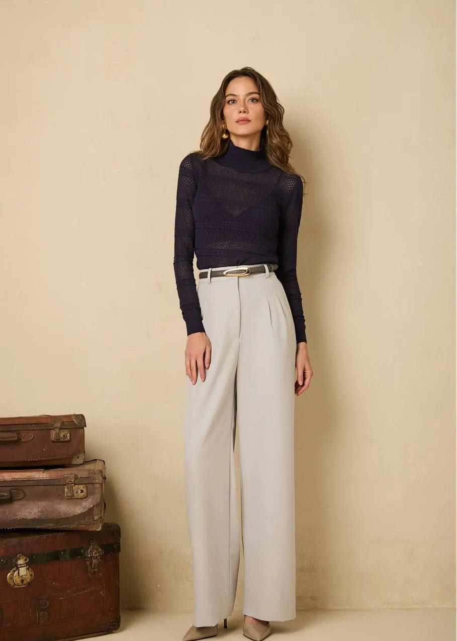 Grey tailored pants
