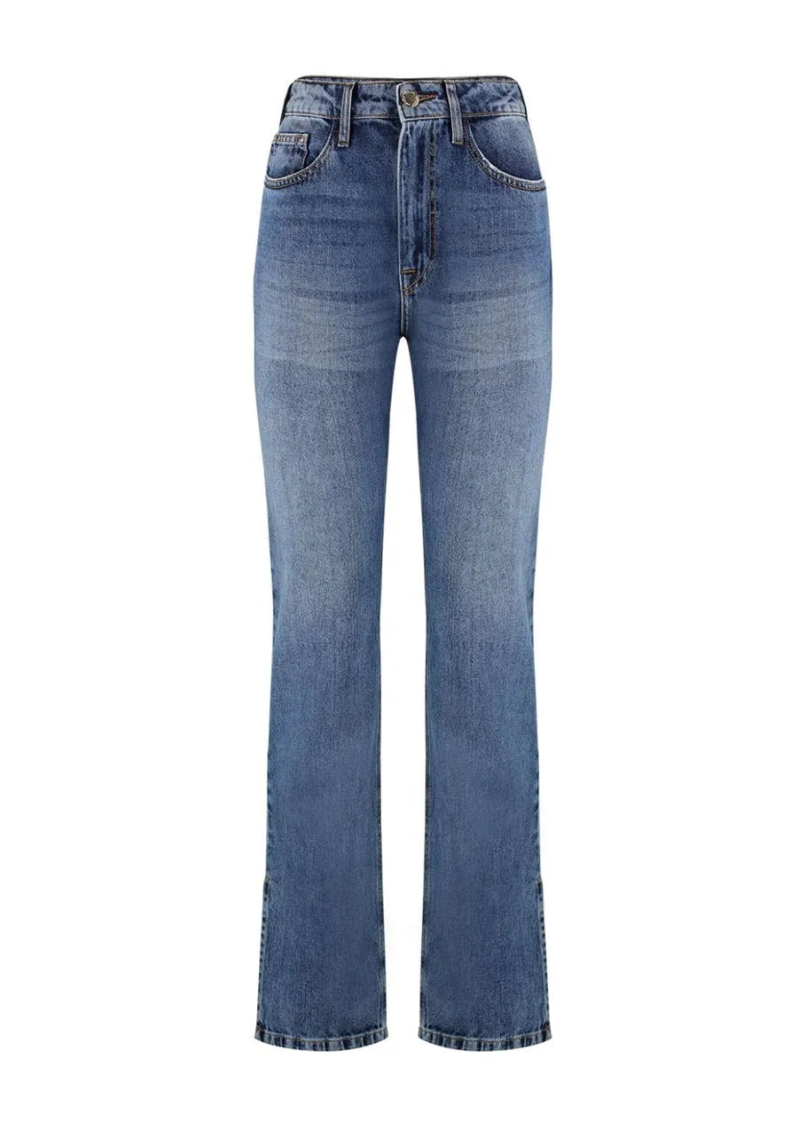 High Waist Denim Pants