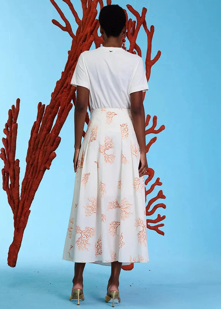 Perla Maxi Midi Skirt