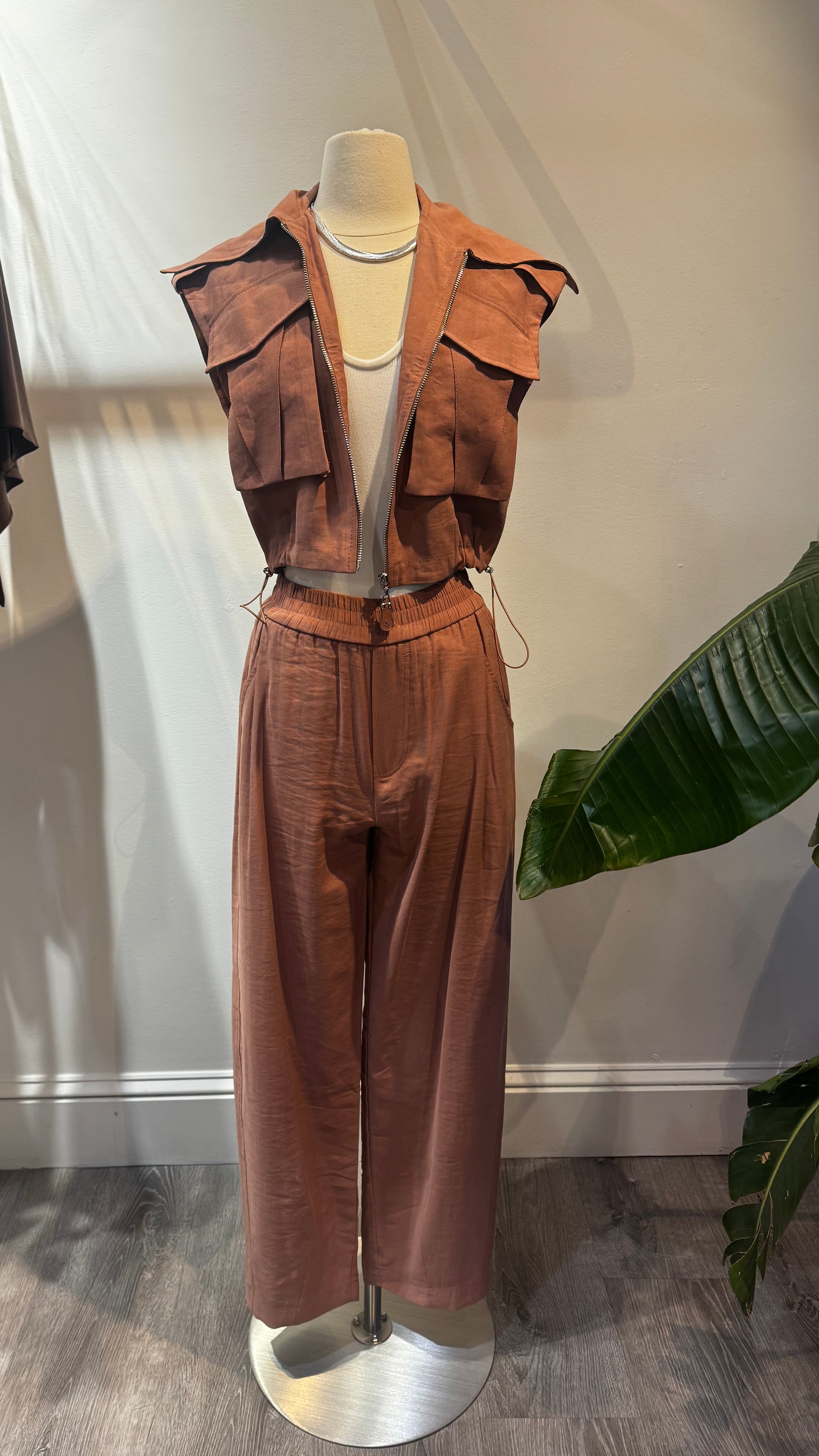 Pants and Vest Sport Set