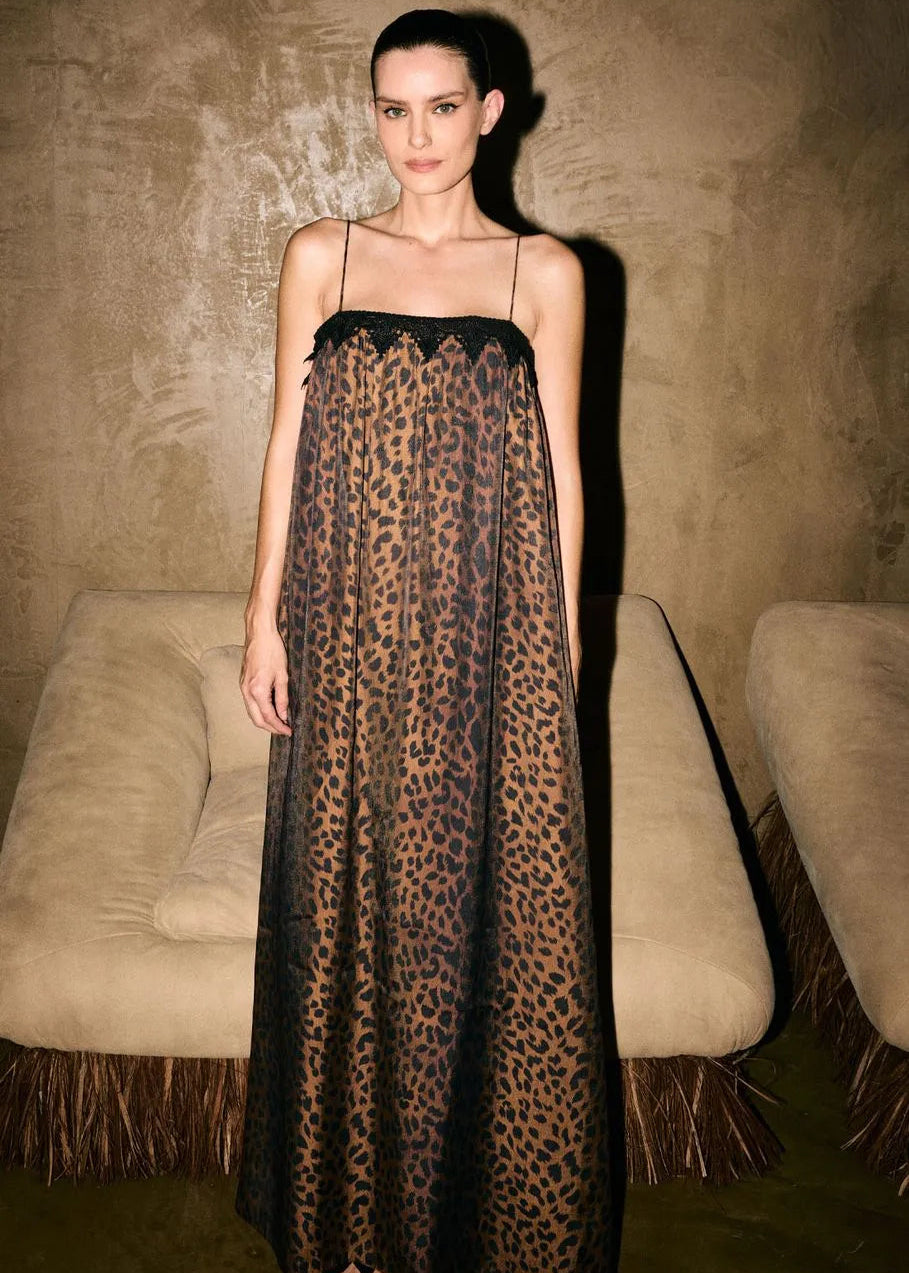 Leopard Long Dress