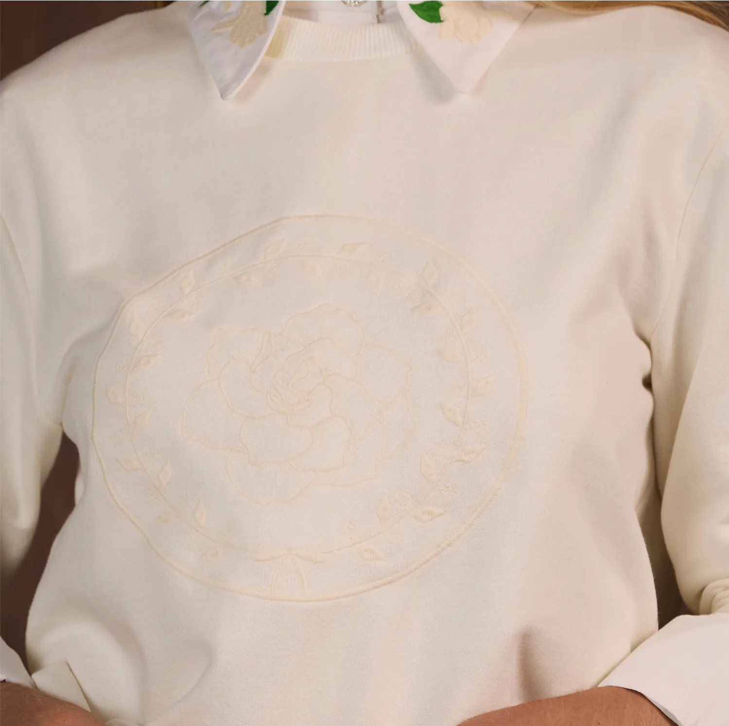 Embroidered Sweatshirt