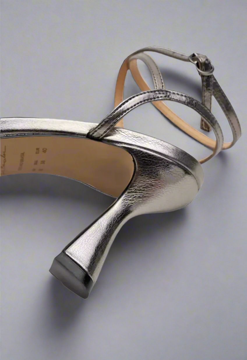 Metallic Sandals