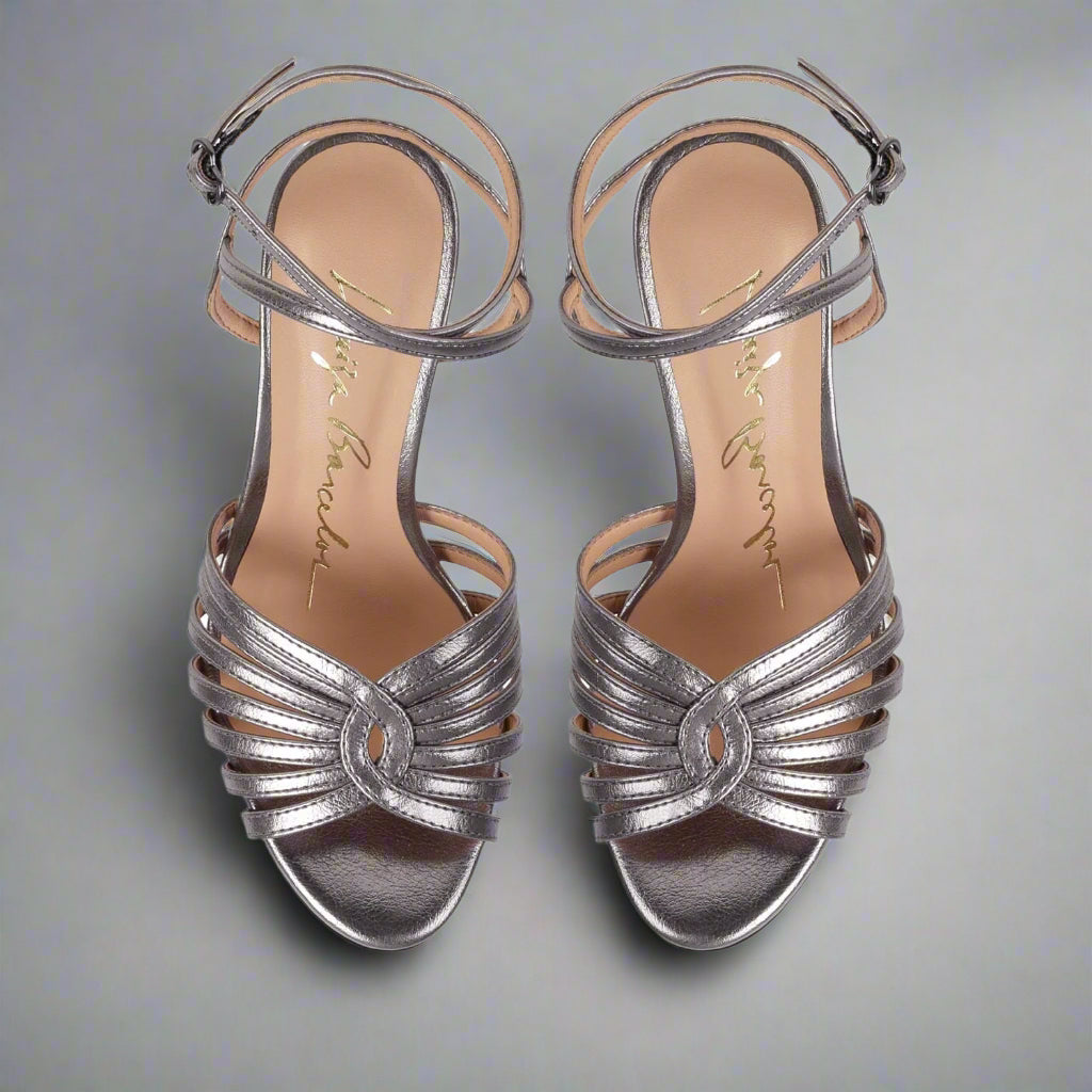 Metallic Sandals