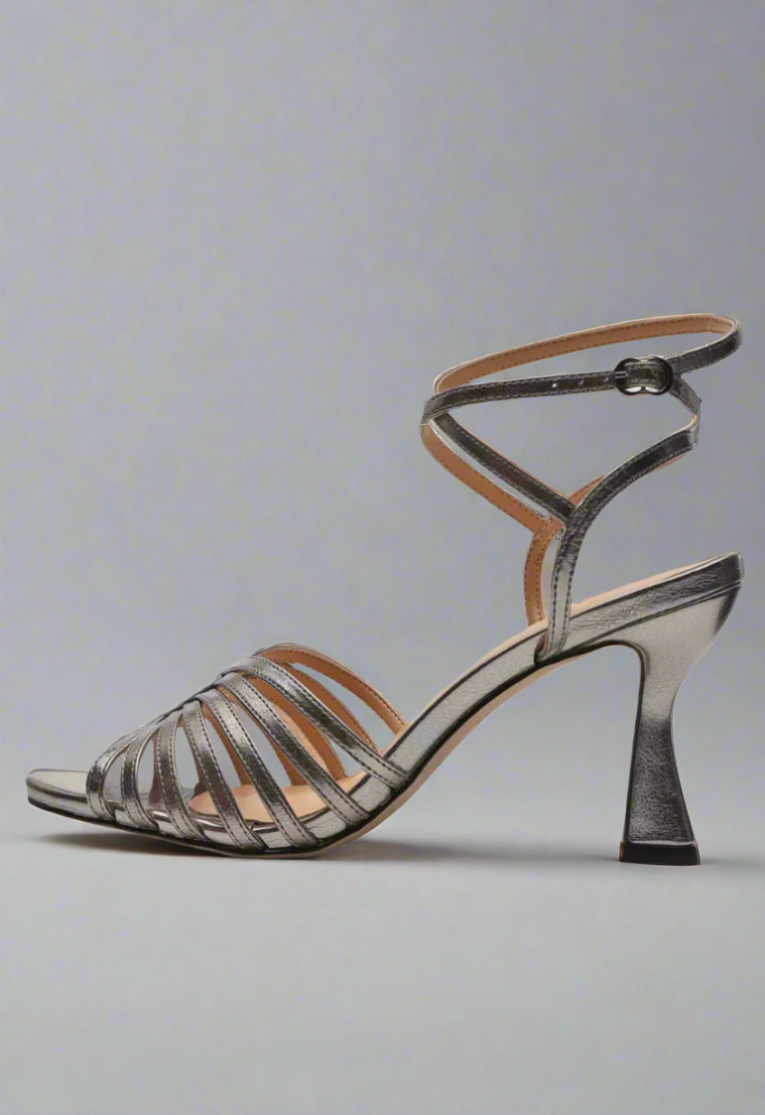 Metallic Sandals