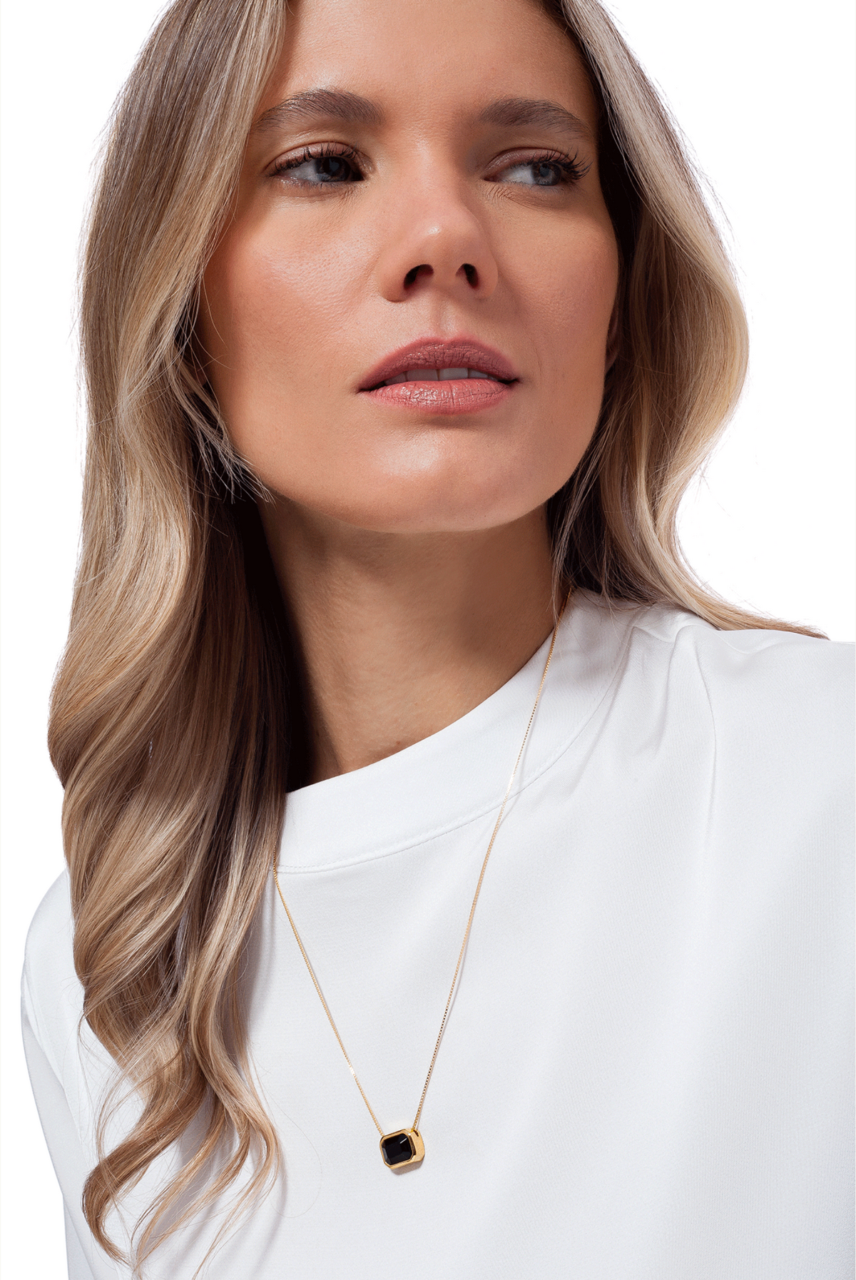 Petrus Necklace P - Red Agate