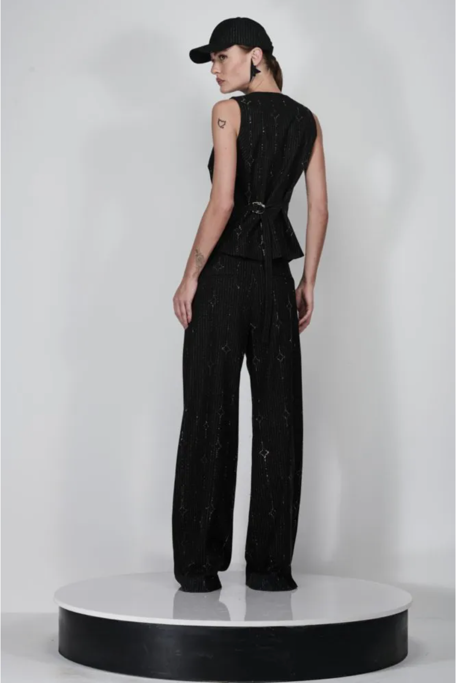 Pinstripe Vest