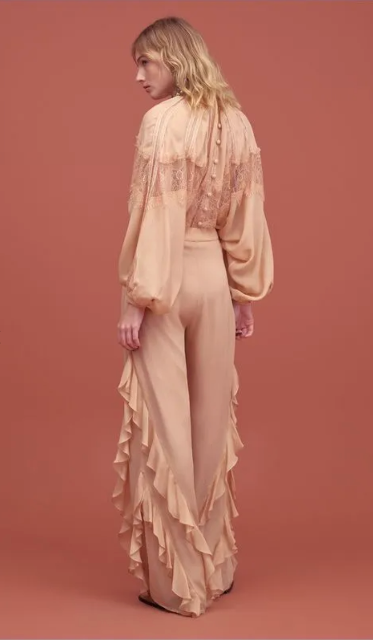 Ruffled Pants