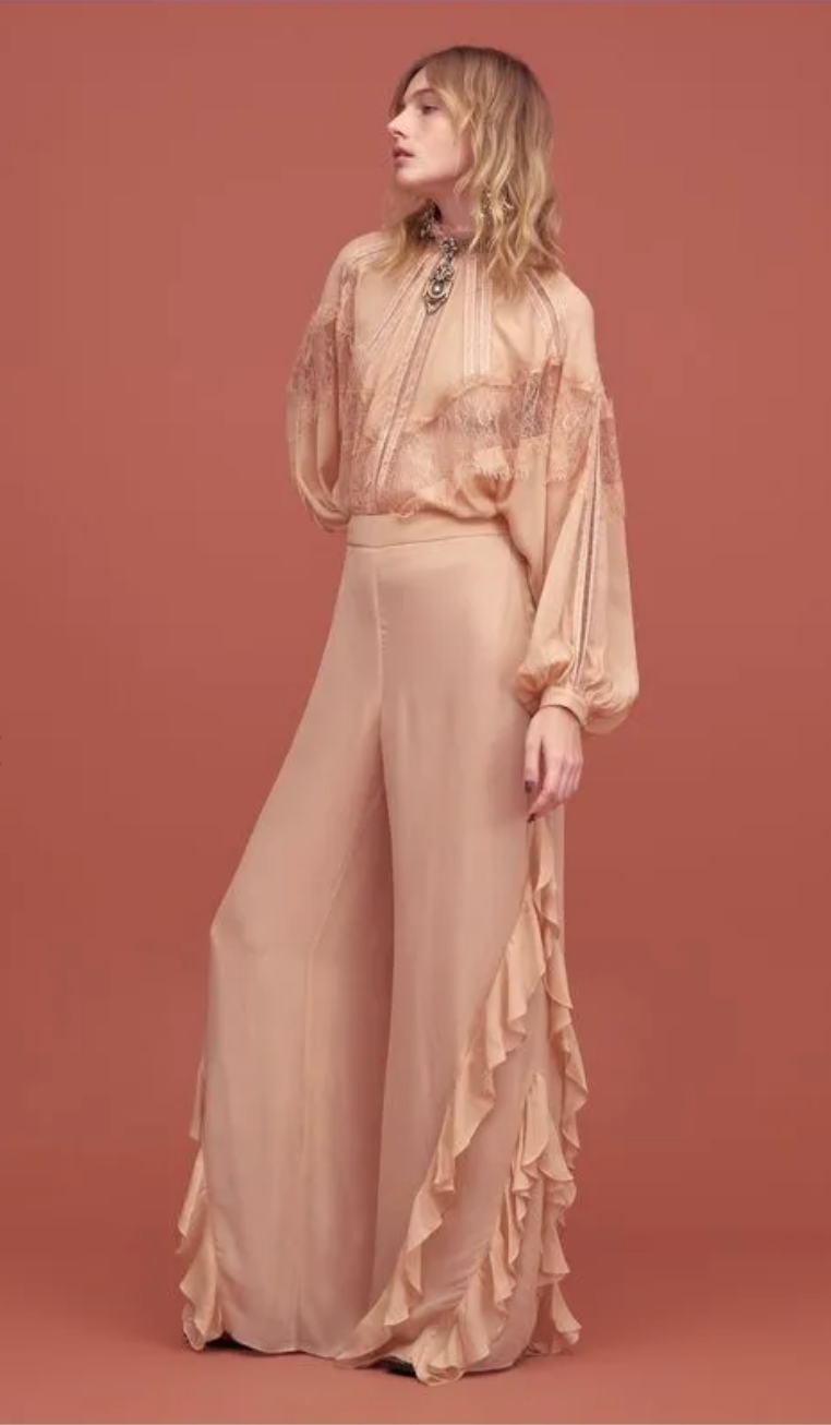 Ruffled Pants