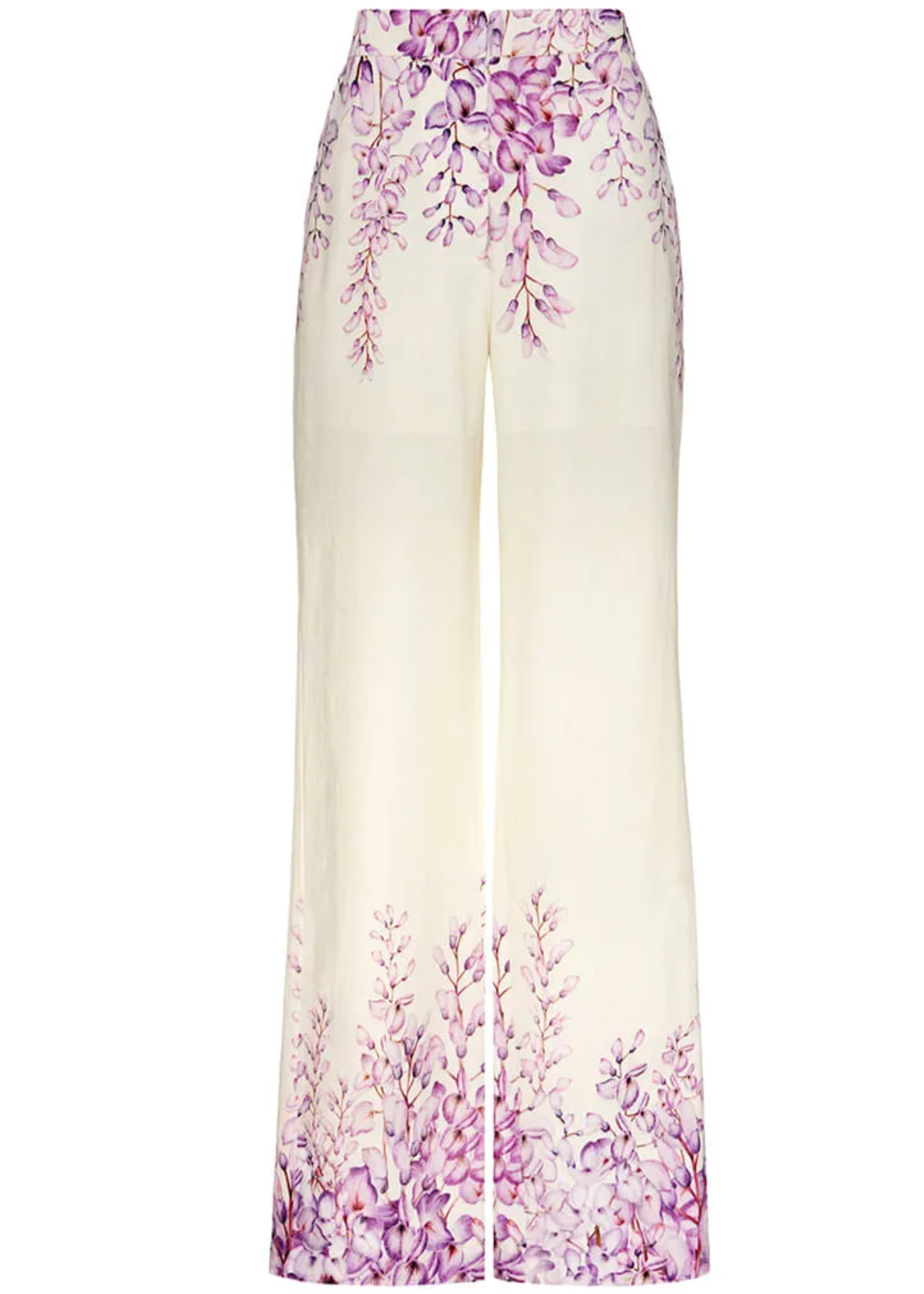 Printed Linen Pants