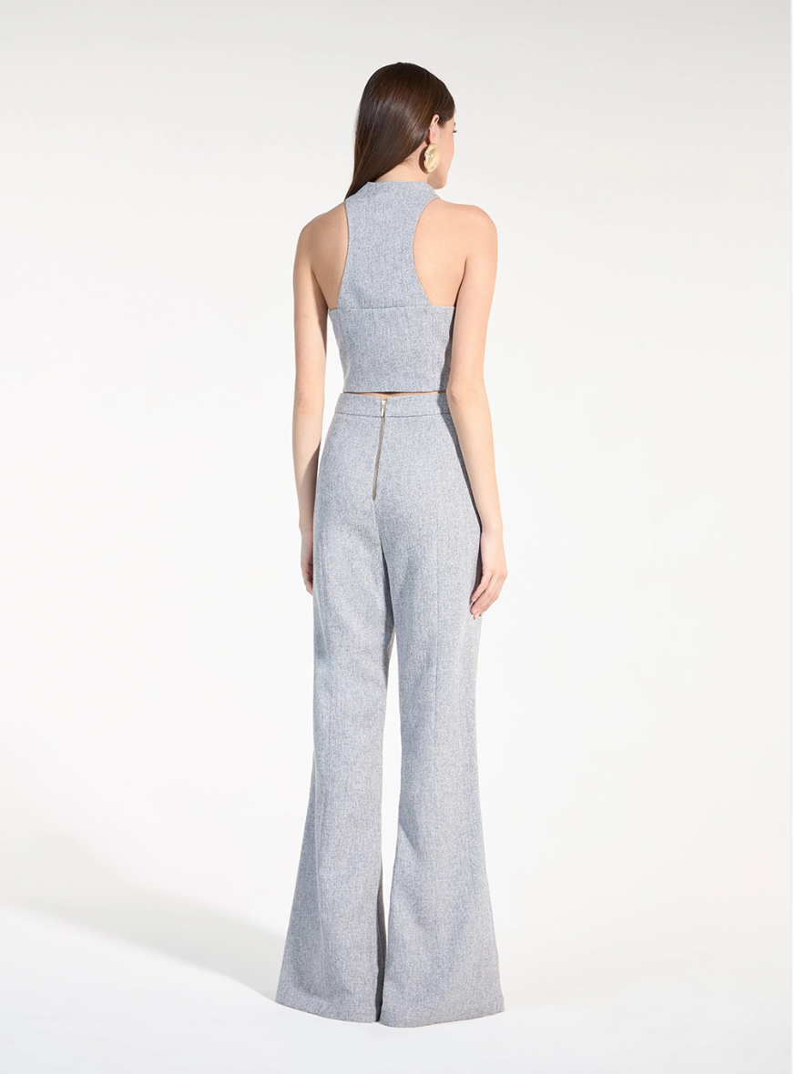 Tweed Top And Pants Set
