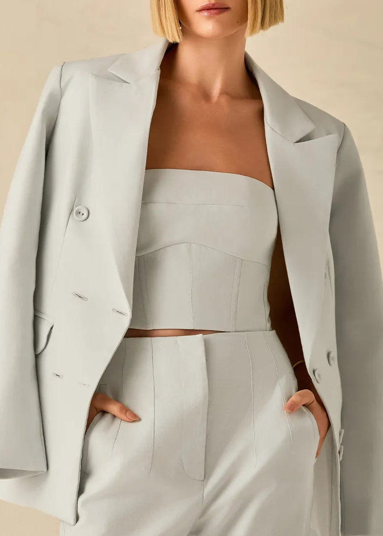 Structured Strapless Top