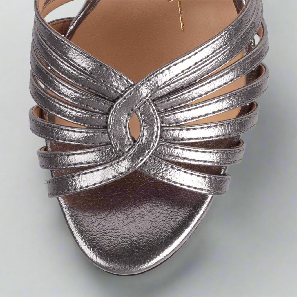 Metallic Sandals