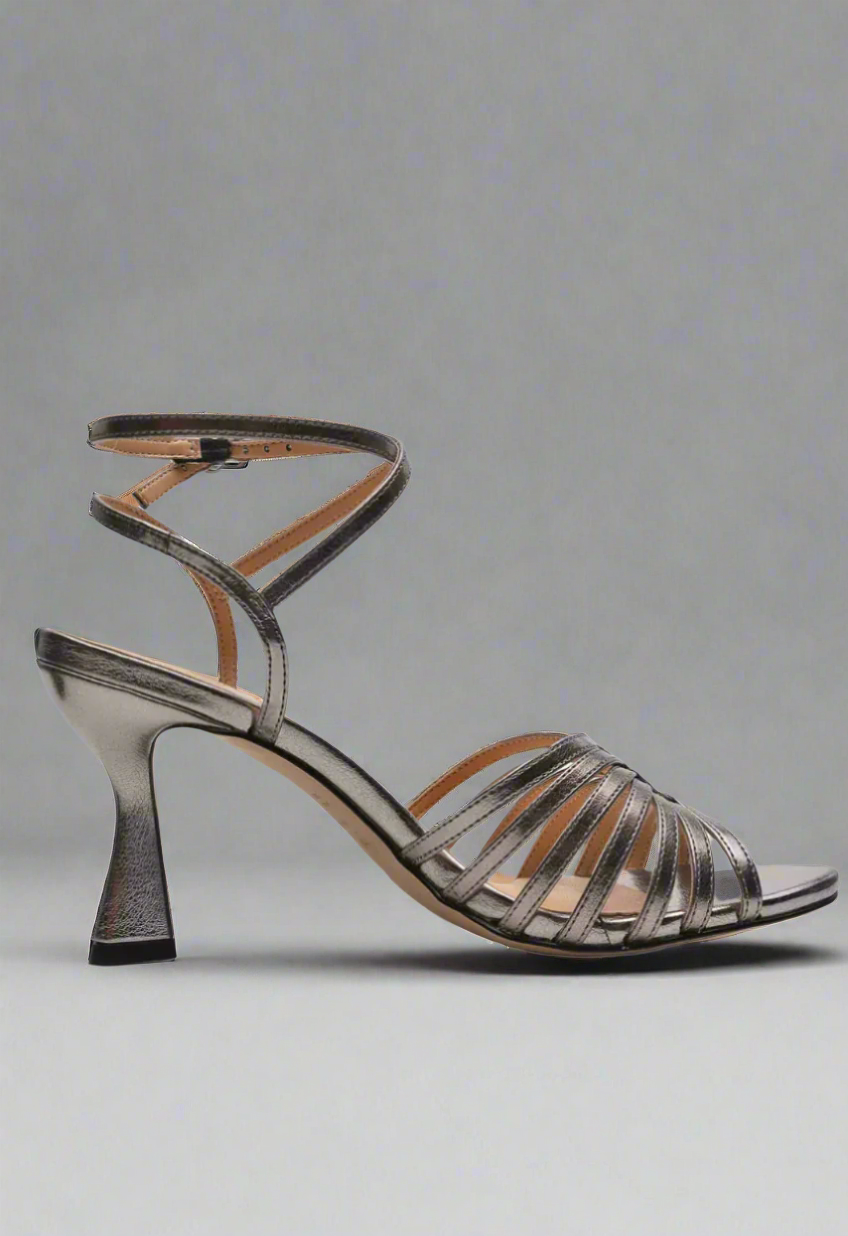 Metallic Sandals