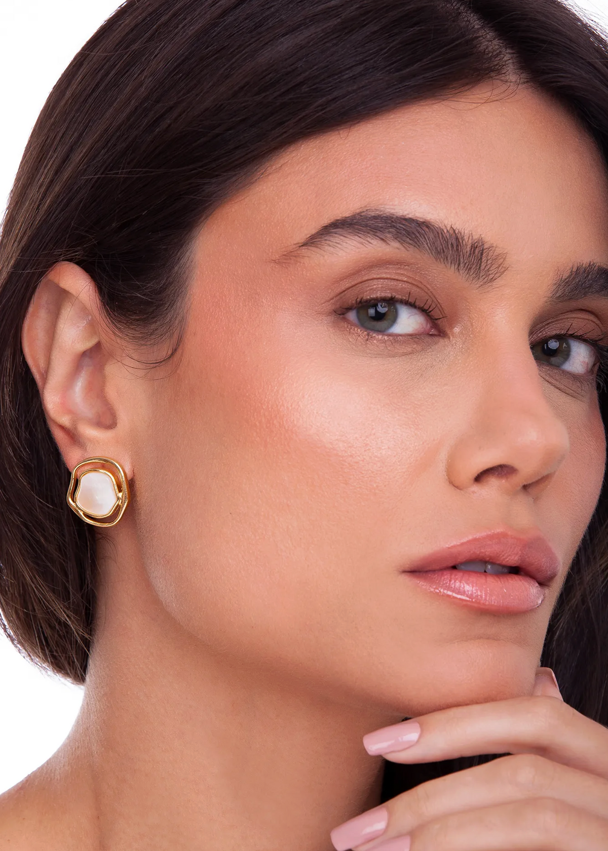 Solei Baby Earring - Mother Of Pearl
