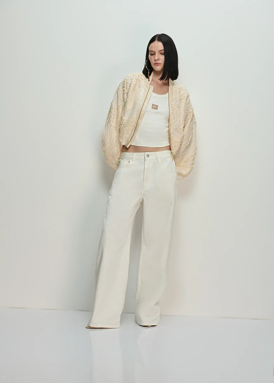 Waves texture jacket