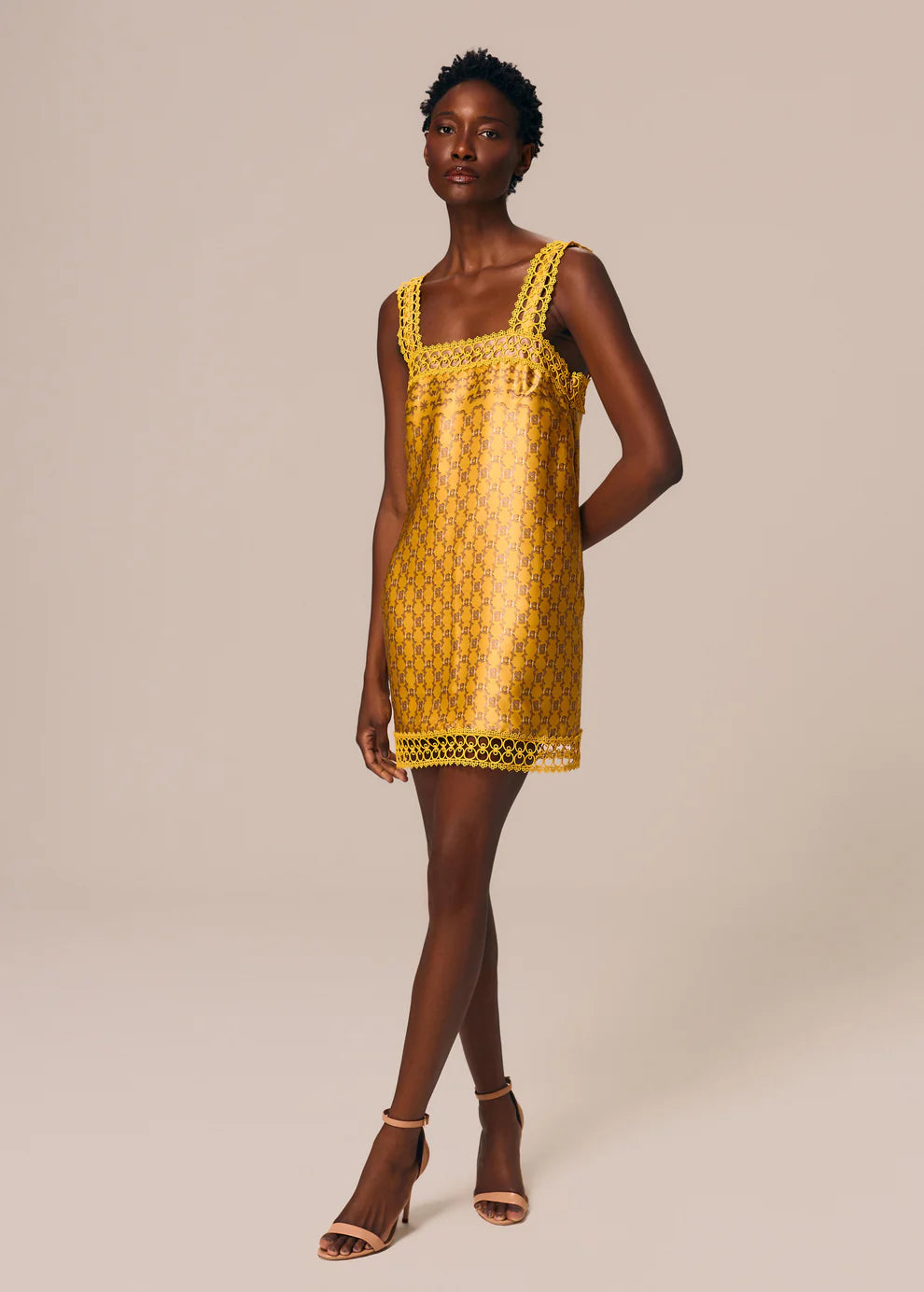 Yellow Mustard Short Dress