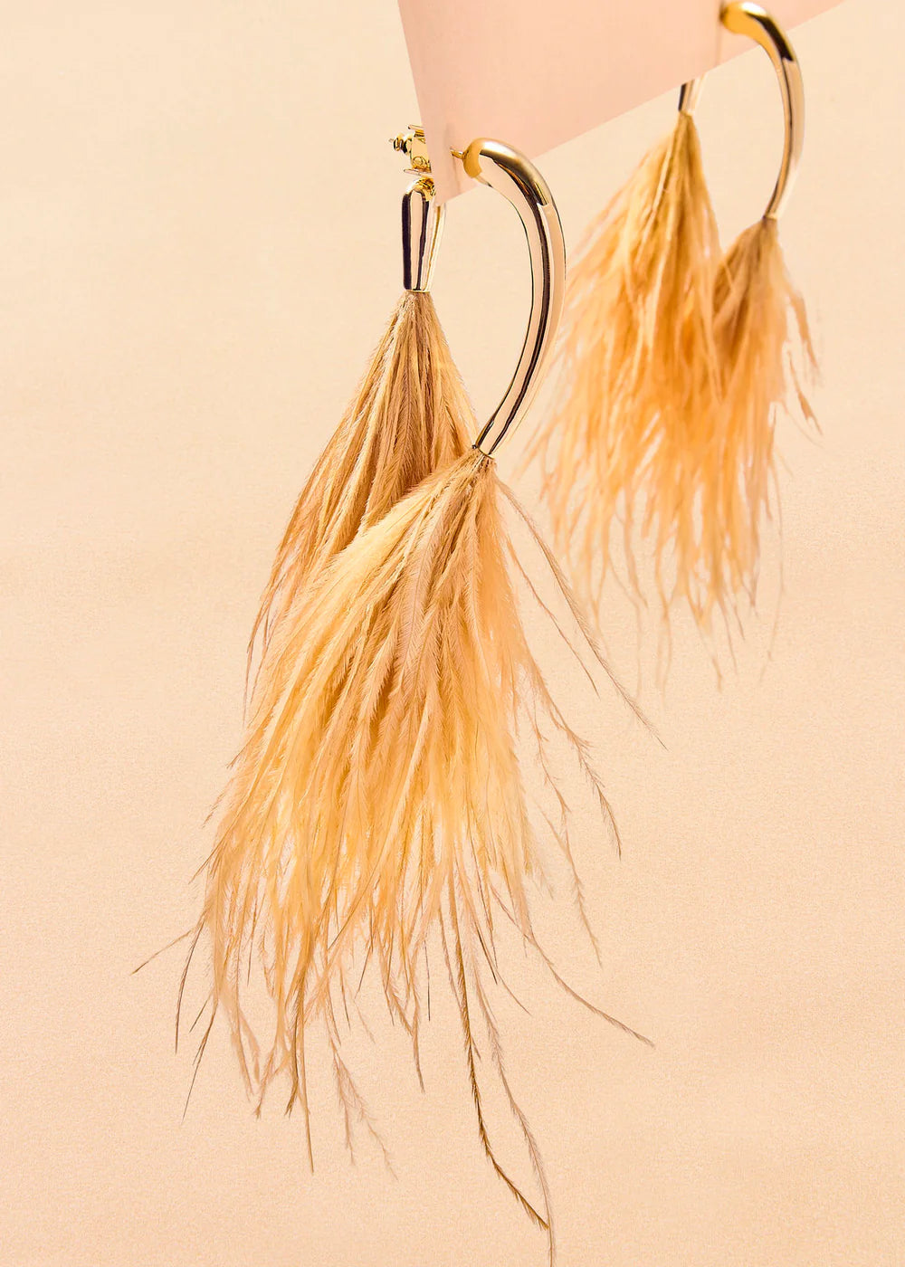 Levium Earring Feather