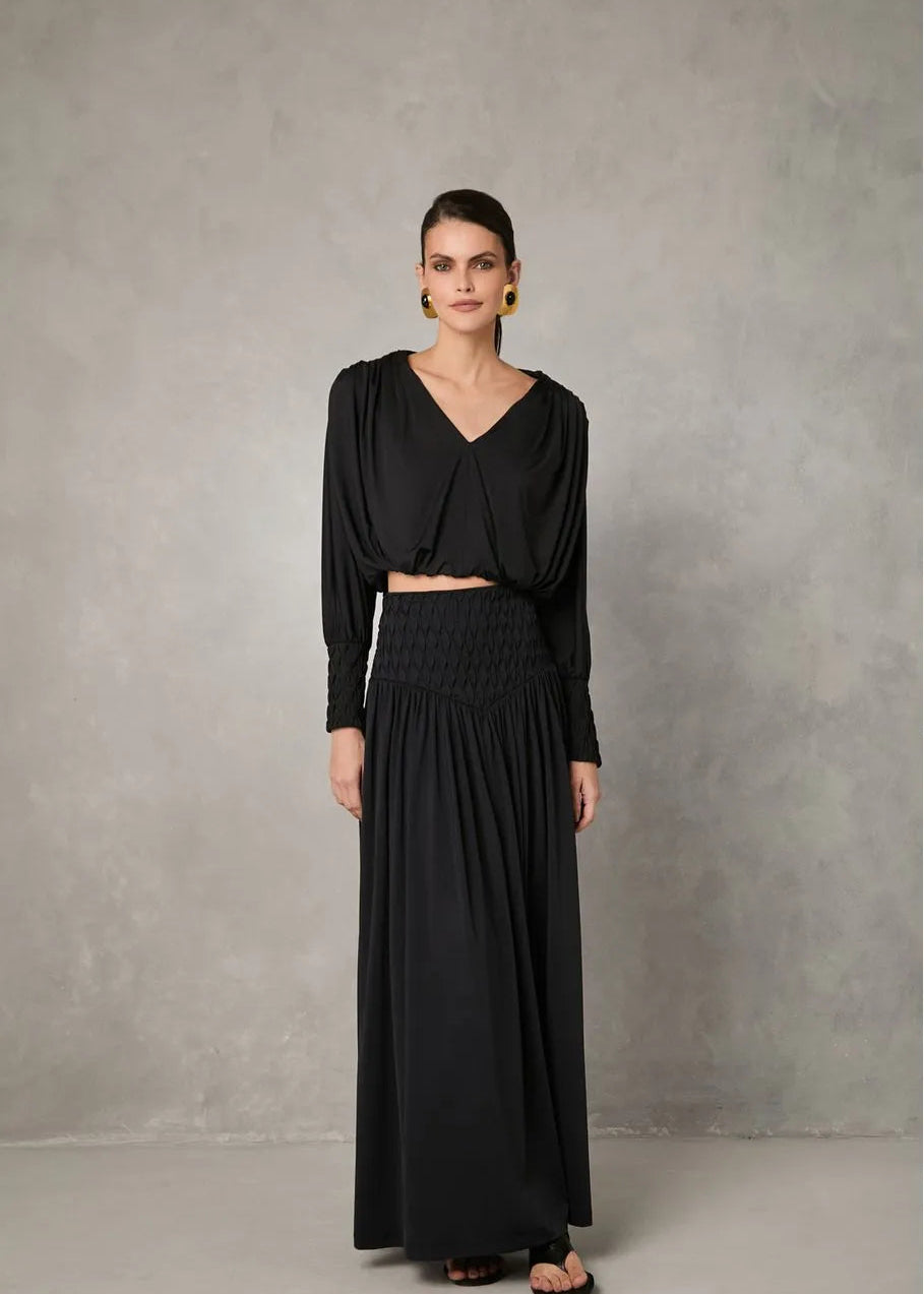 long black skirt