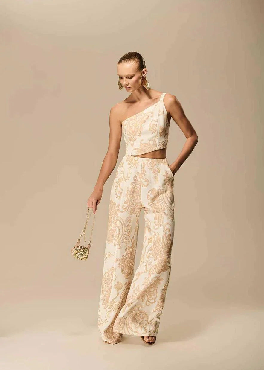 One-shoulder Jumpsuit