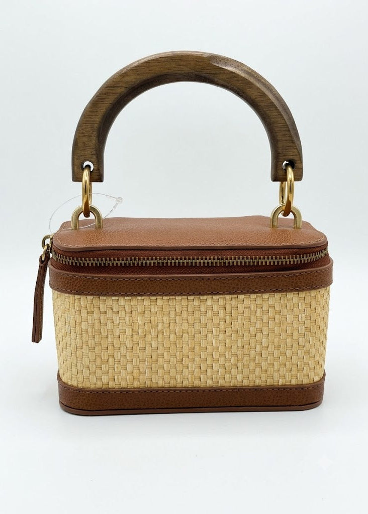summer raffia bag