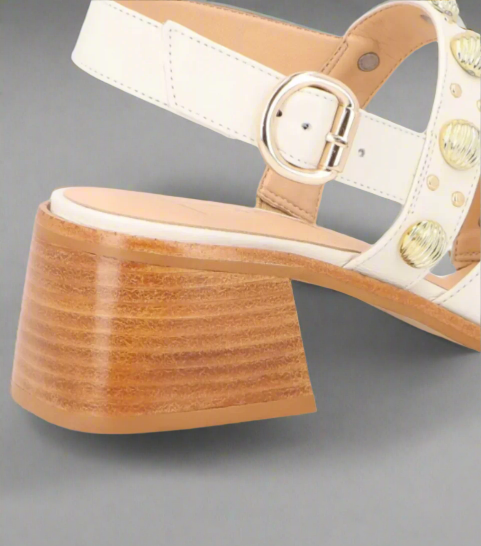 Wooden Heel Sandal
