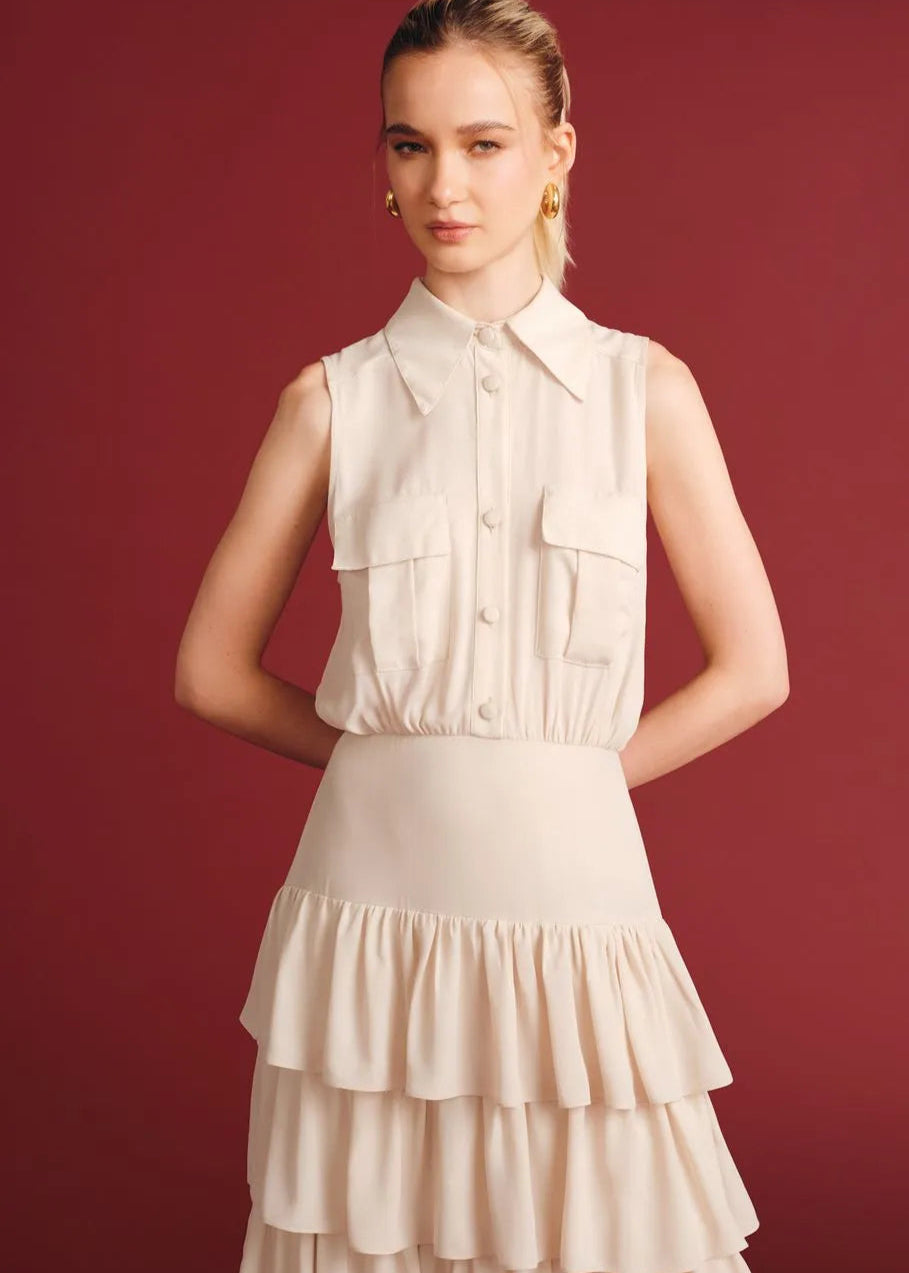 Long Layered Dress