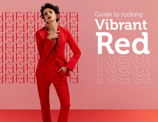 Guide to Wear Vibrant Red by Frida Boutique