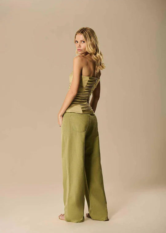 Crystal Strapless Top