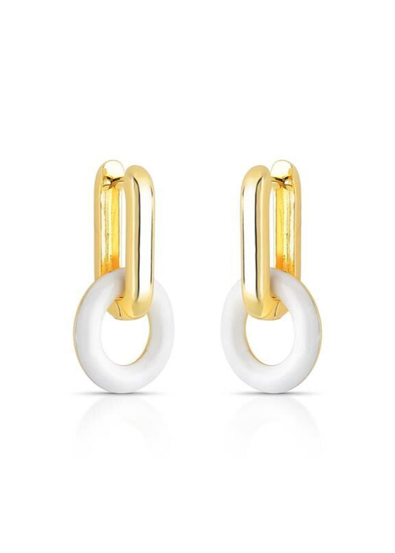 Rectangular Hoop Earrings
