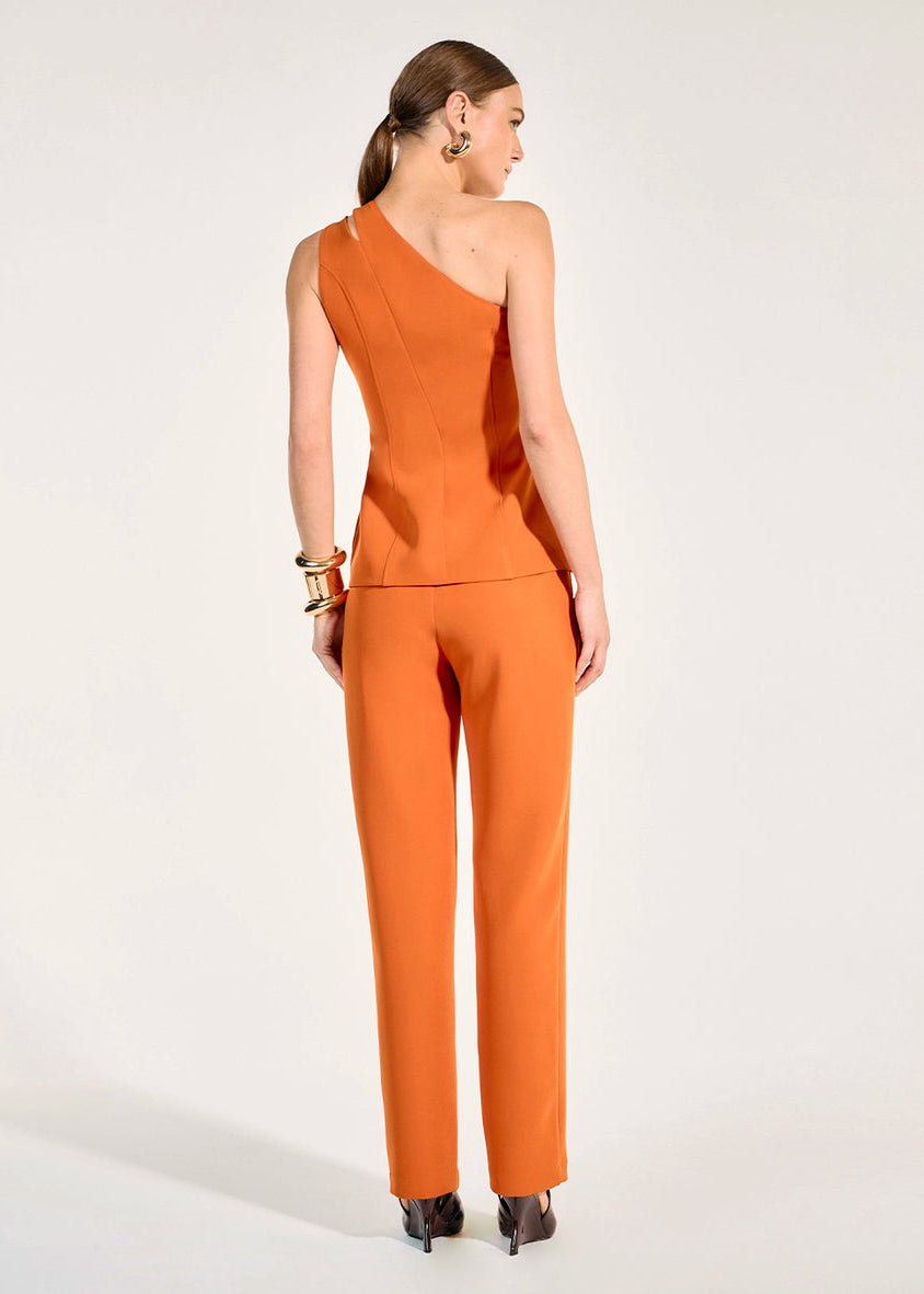 One Shoulder Top and Pants Set