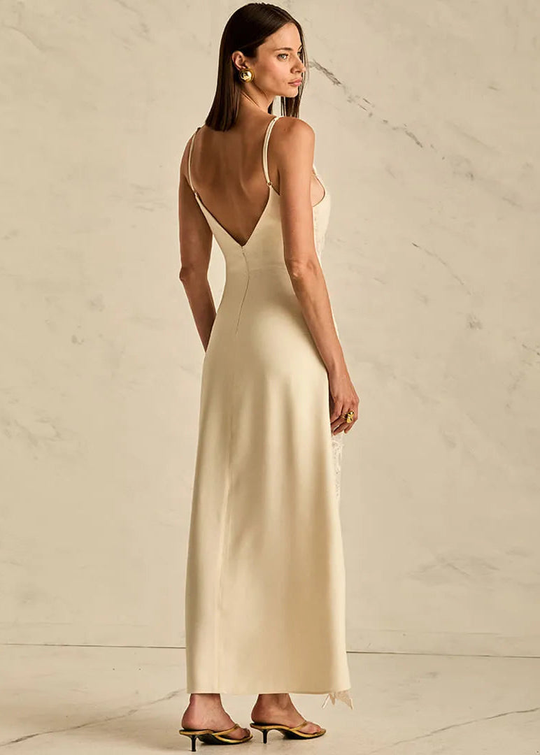 Tulle and Sequin Long Dress