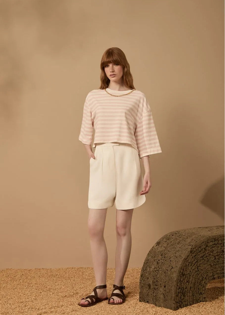 Tailored Crepe Shorts