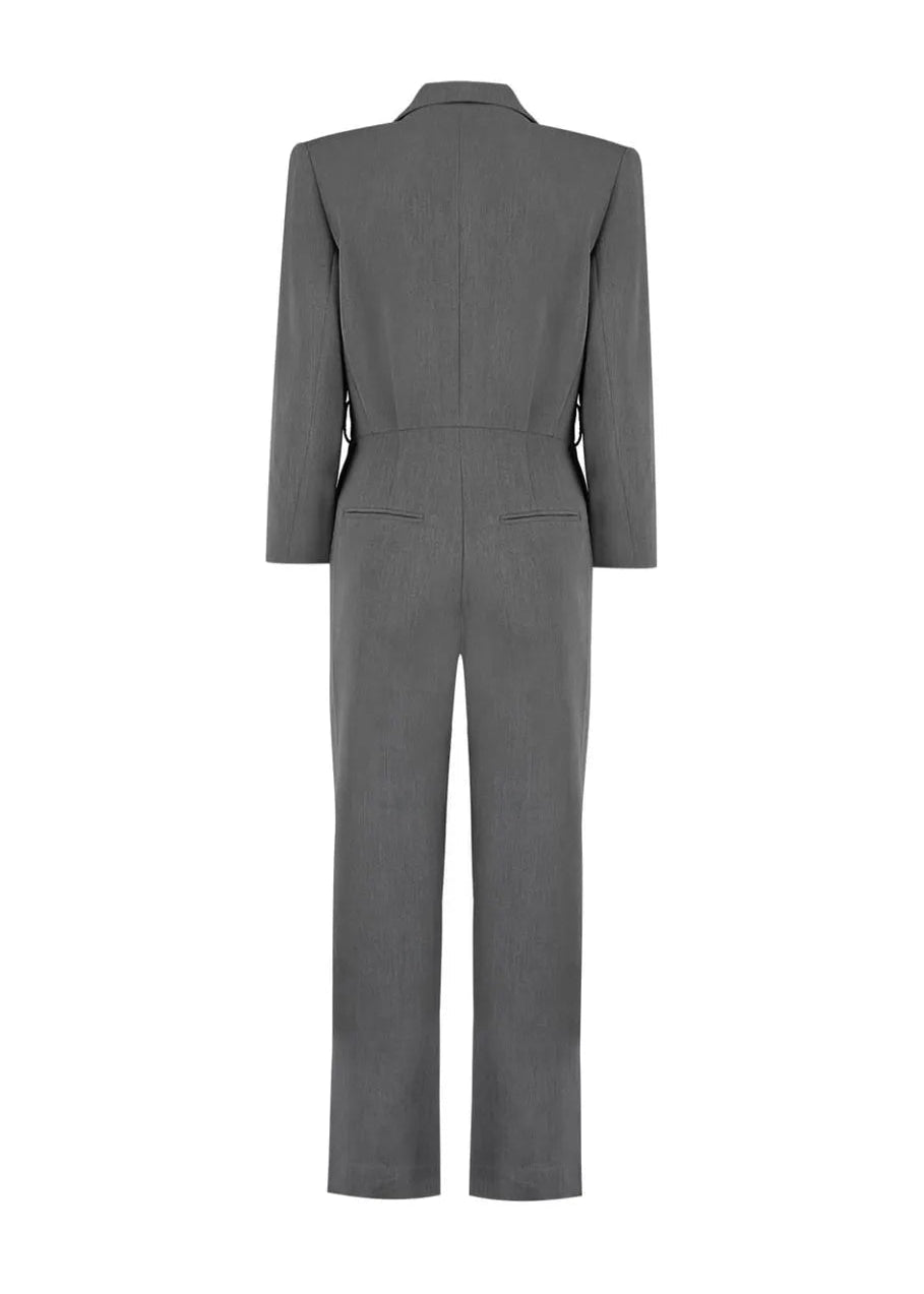 Tailored Straight Leg Jumpsuit
