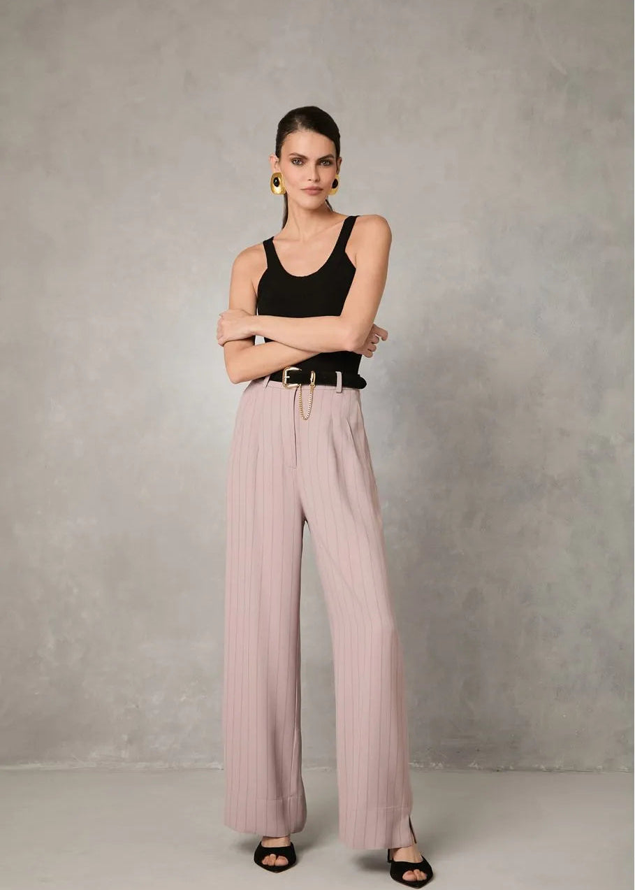 Tailored Straight Pants