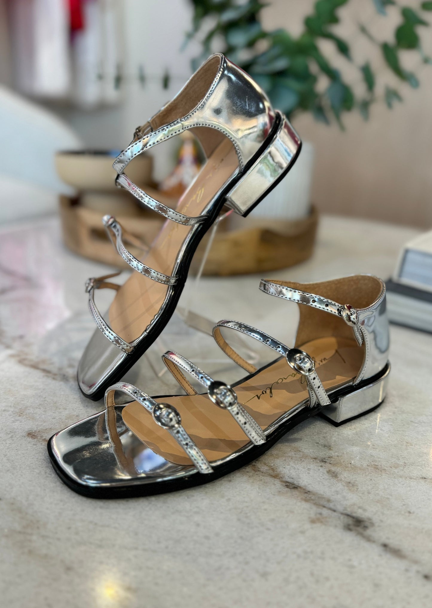 Specchio Flat Sandals