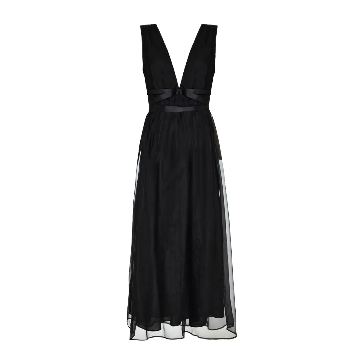 Black Maxi Midi Dress