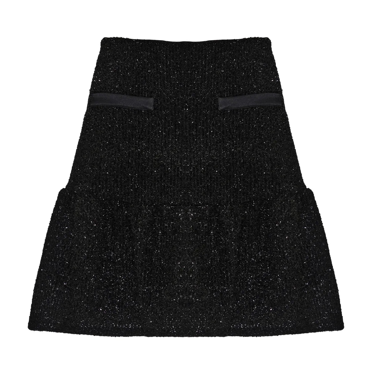 Black Glittery Skirt