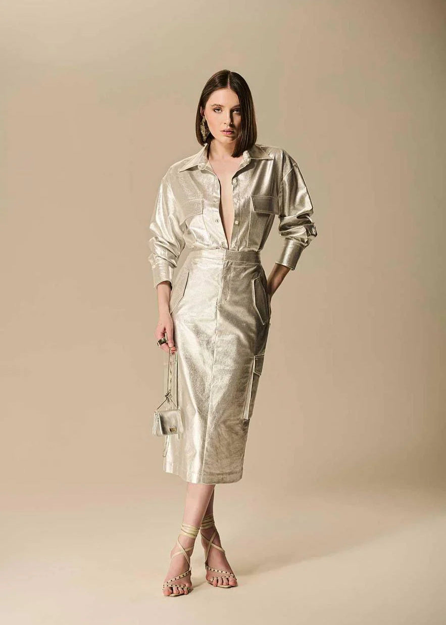 Techno Maxi Shirt