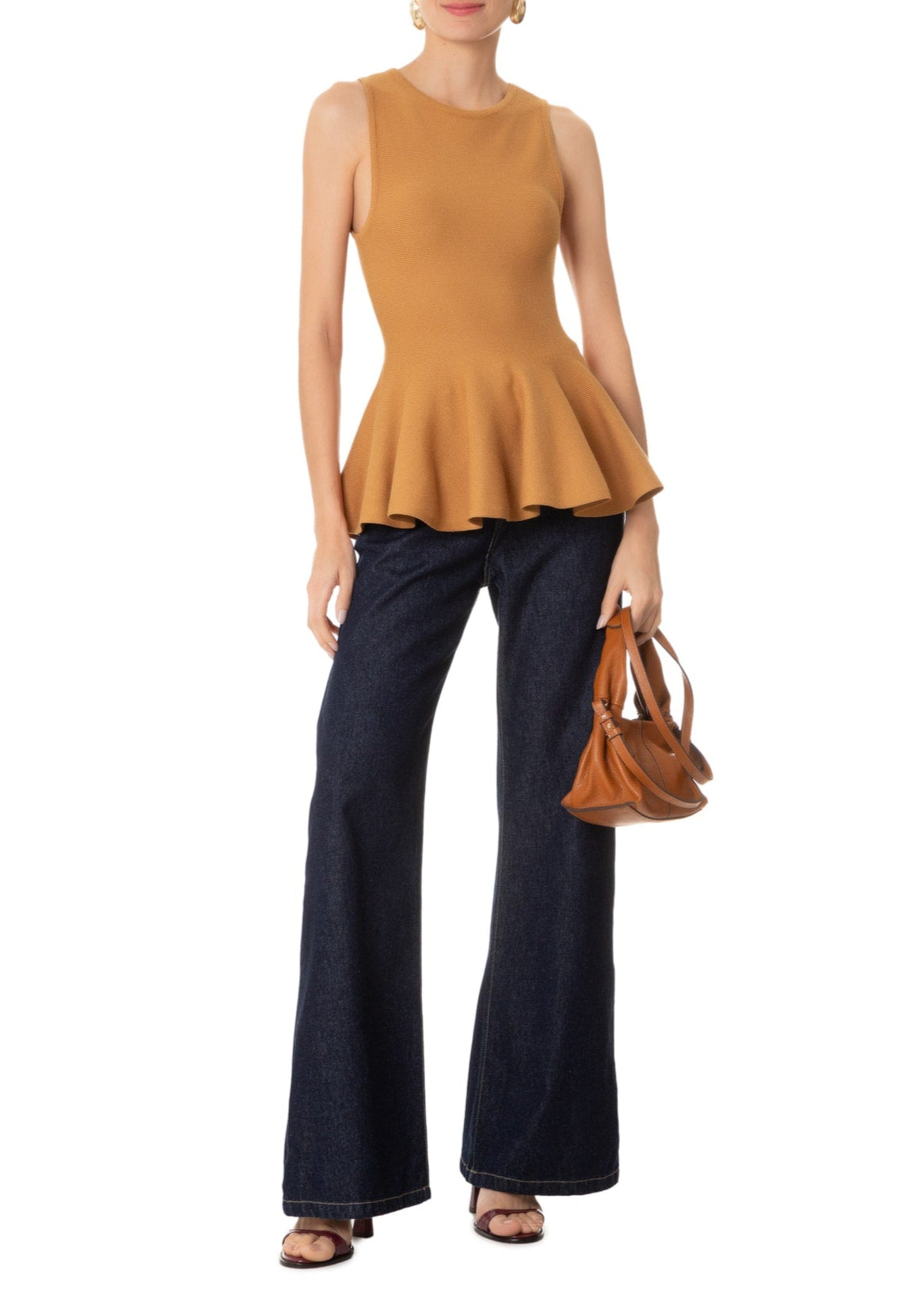 High Waisted Denim Pants