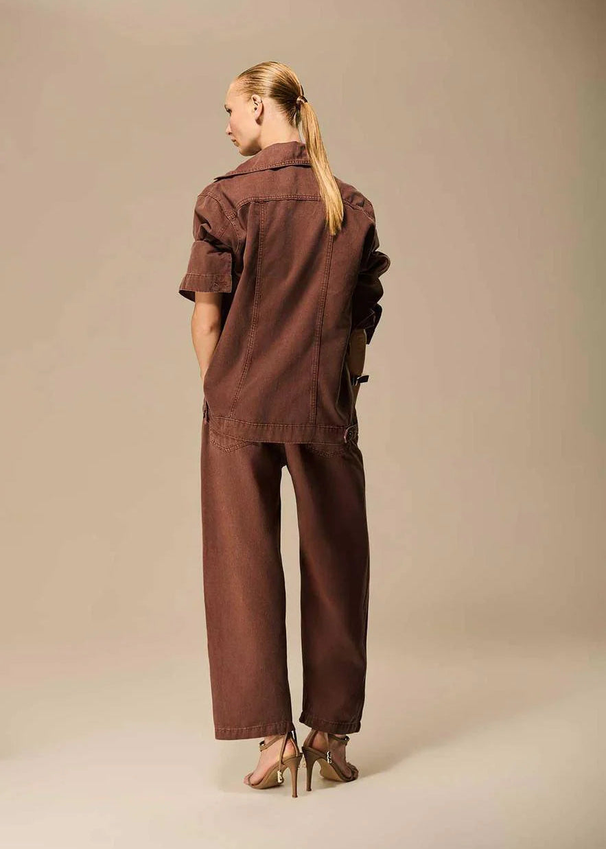 Oversized Twill Jacket