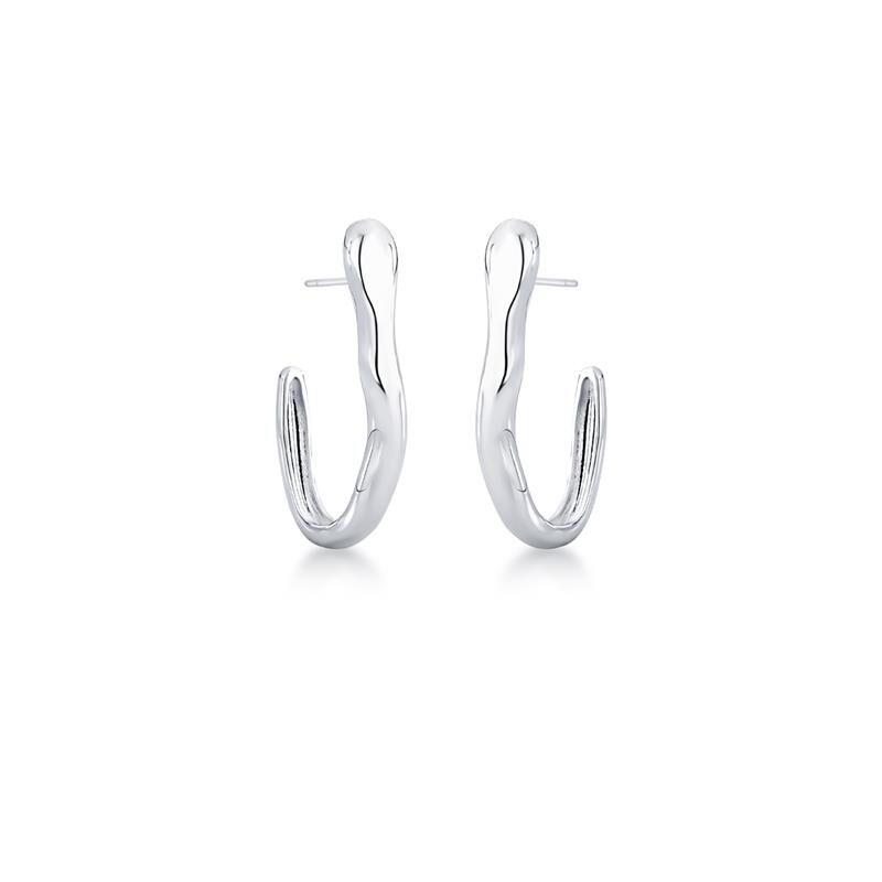 Half Hoop Silver